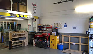 Workshop For Sale -  Internal view of Blue Chalet Industrial Estate unit