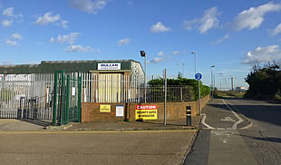 Entrance to the Industrial Estate