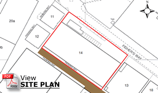 Site Plan: Unit 14 Mulberry Business Park