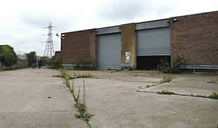 Northfleet Industrial Estate - Yard No. 2 with Loading Door